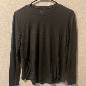 Figs-under scrub long sleeve dark gray- size Small